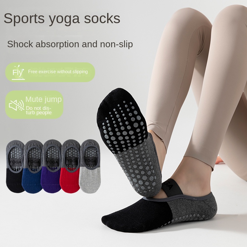 Pilates Yoga Fitness - 5 pairs Cross-Border Professional Yoga Socks,
