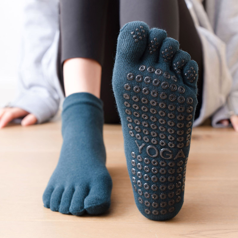 Pilates Yoga Fitness - Anti-Slip Women Pilates Socks Five Toe