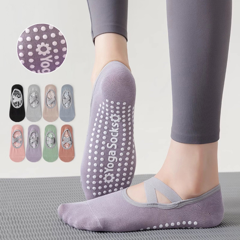 Pilates Yoga Fitness - Breathable Towel Bottom Yoga Socks Women