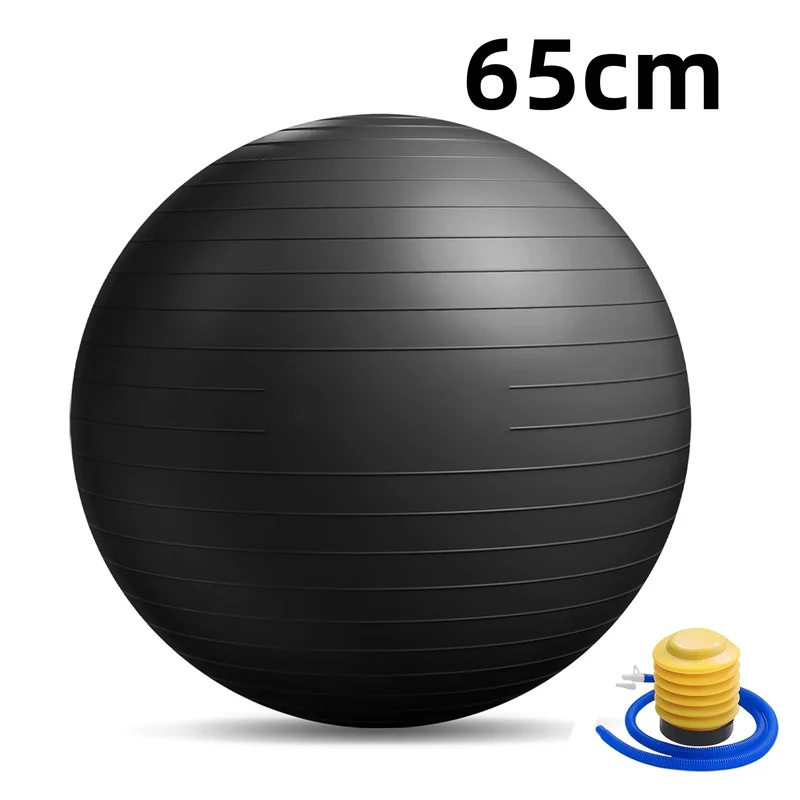 Anti-Burst Yoga Ball with Pump - Pilates Ball Mini review and price
