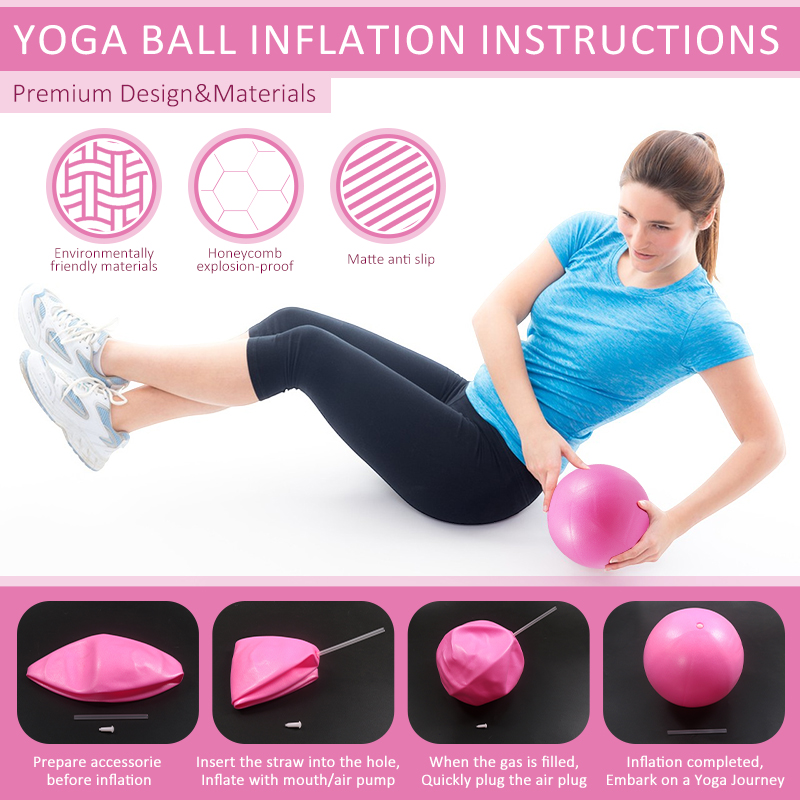 Pilates Ball Resistance Bands  - Pilates Yoga Workout At Home review and price
