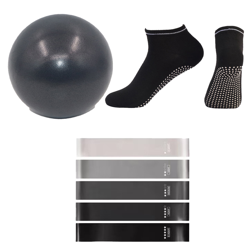 Pilates Ball Resistance Bands  - Pilates Yoga Workout At Home review and price