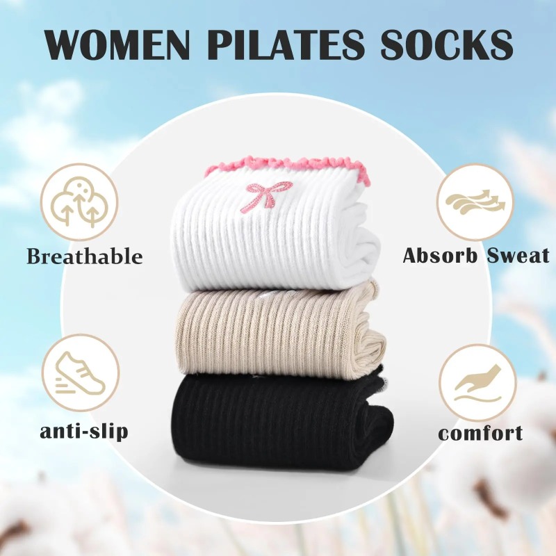 Professional Yoga Socks, Cotto - Pilates Yoga Fitness review and price