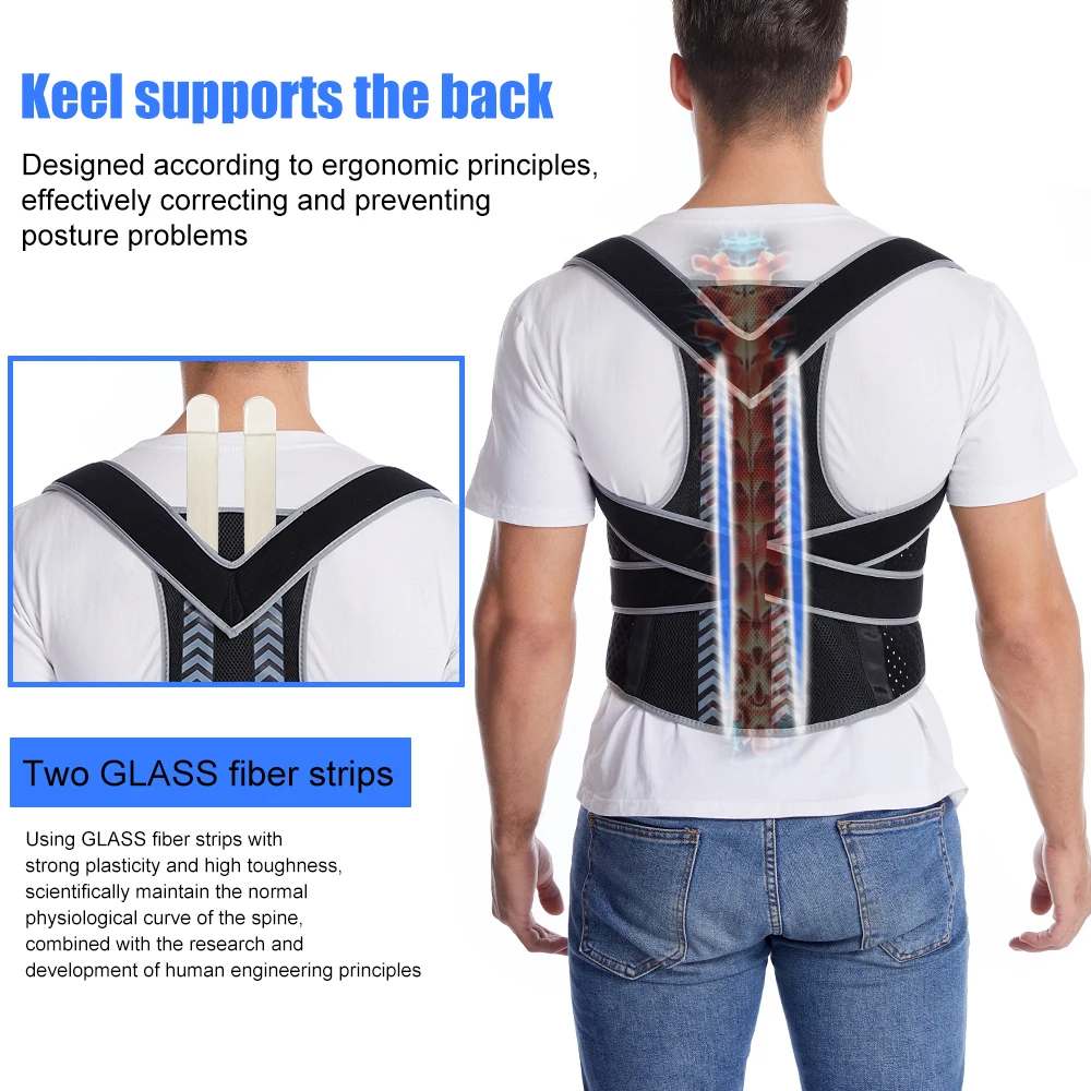Adjustable Straight Back Shoul - Posture Pole Corrector review and price