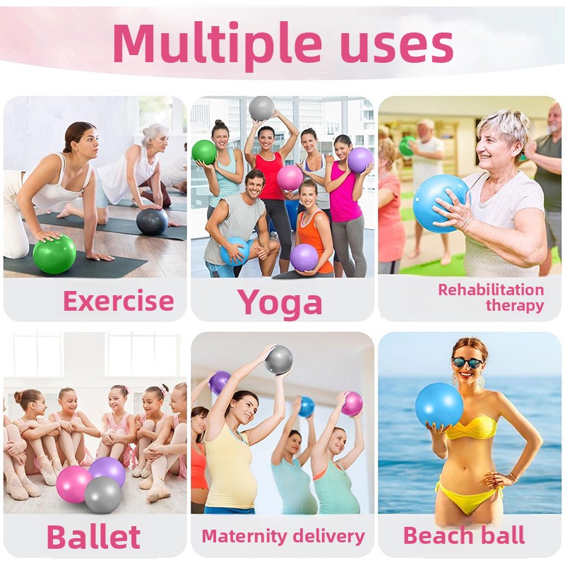 PVC Mini Exercise Ball for Yog - Pilates Ball Mini review and price