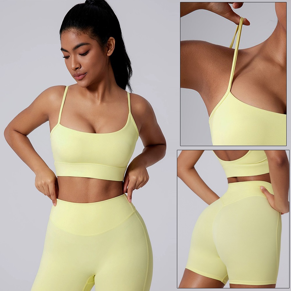 Cloud Hide Yellow Yoga Suit Gy - Pilates Yoga Wrap Top review and price