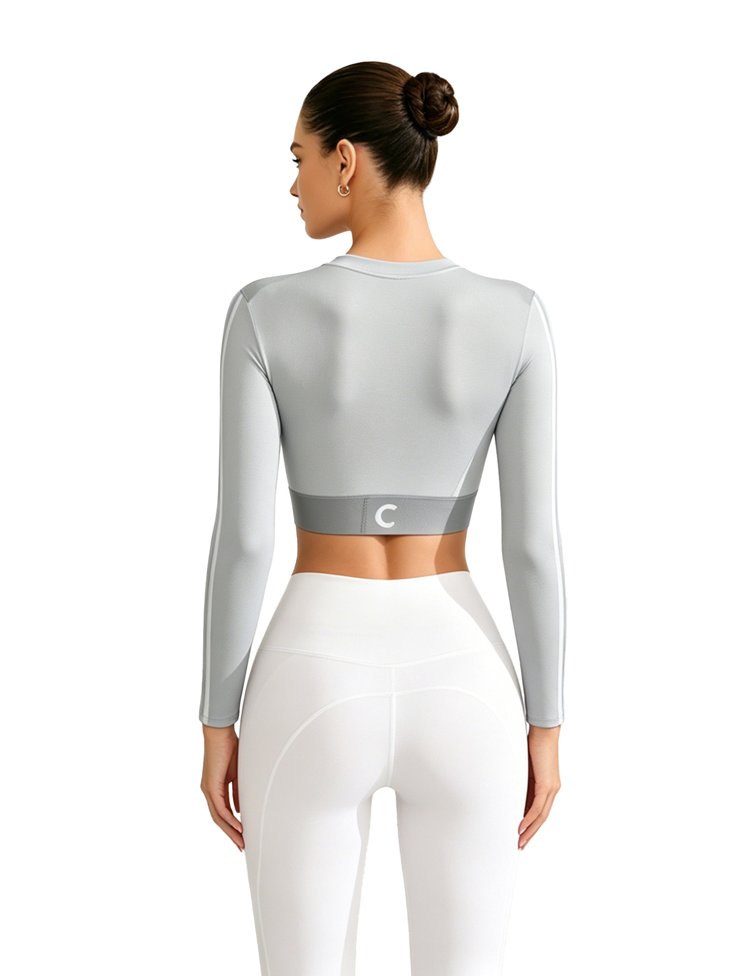 Women's Yoga Crop Top Sleeve L - Pilates Yoga And Gym review and price