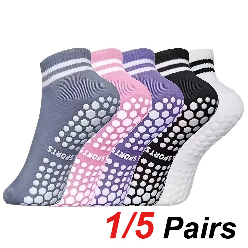1/5 Pair Women's Silicone Anti - Pilates Yoga Fitness review and price