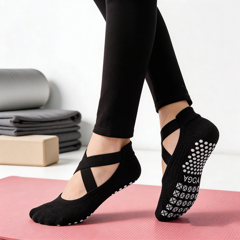 Women Non-Slip Yoga Socks Sili - Pilates Yoga Fitness review and price
