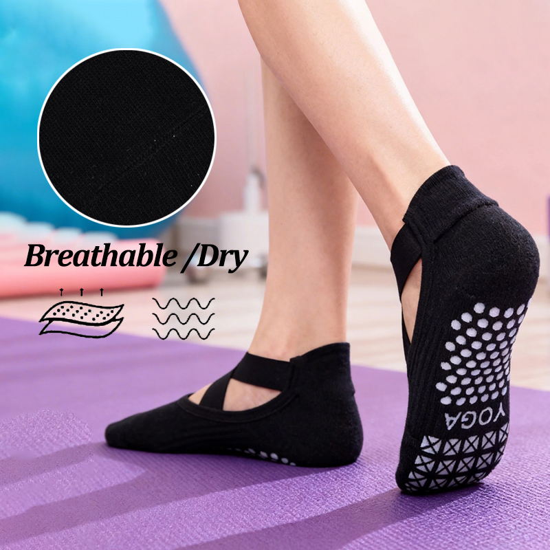 Women Non-Slip Yoga Socks Sili - Pilates Yoga Fitness review and price
