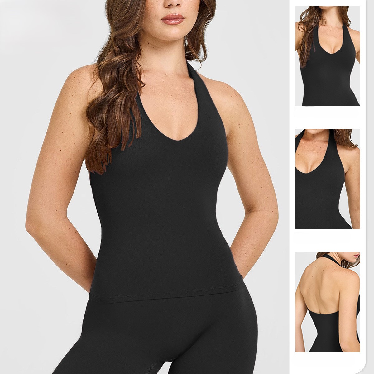 Naked Feel Halter Neck Yoga Sp - Pilates Yoga Wrap Top review and price