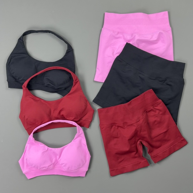 2 Pieces Histello Sports Set W - Pilates Yoga Wrap Top review and price