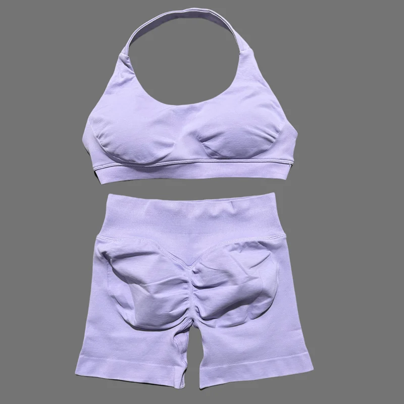 2 Pieces Histello Sports Set W - Pilates Yoga Wrap Top review and price