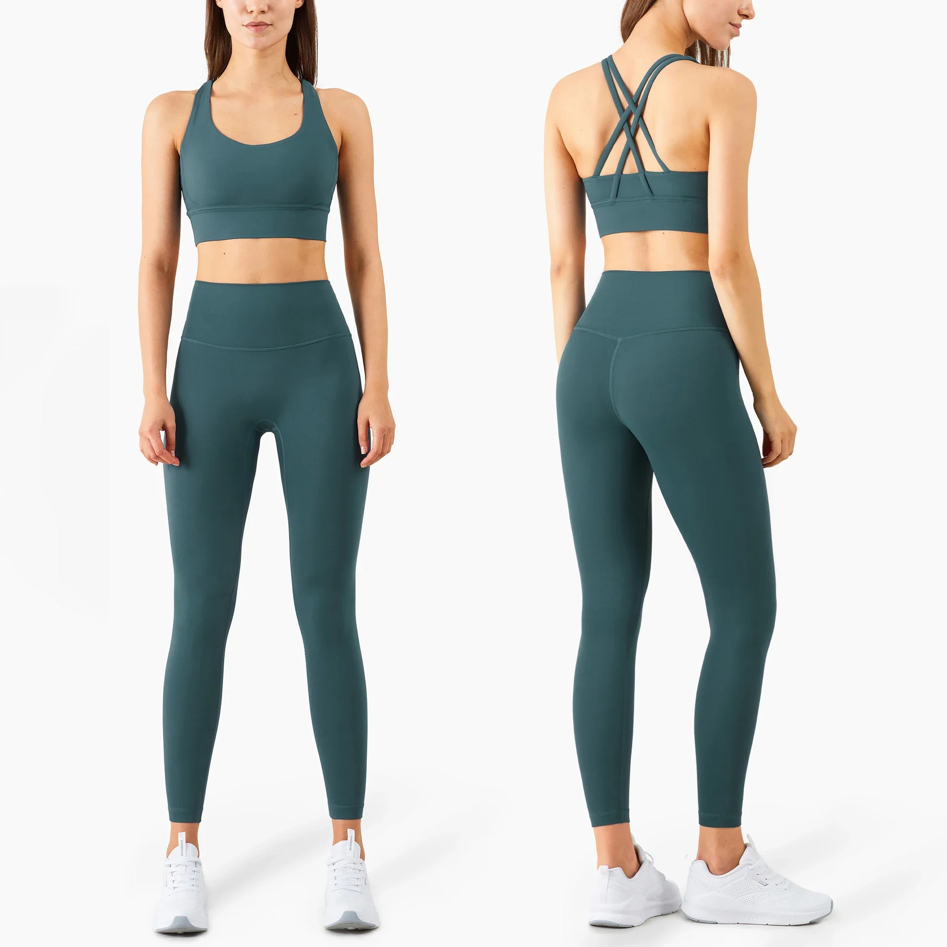 Summer New 2 Piece Yoga Clothe - Pilates Yoga Wrap Top review and price